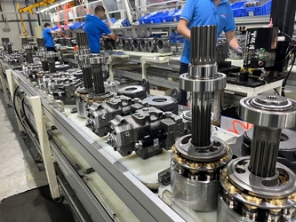 Guangzhou Yu 'an Mechanical Equipment Co., Ltd. linea di produzione in fabbrica