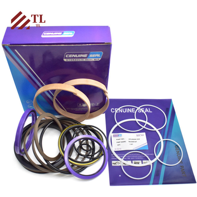 Kit di sigillo dell'escavatore / Kit di sigillo del cilindro del secchio / Kit di sigillo del cilindro del braccio / Kit di sigillo del secchio per HYUNDAI 210