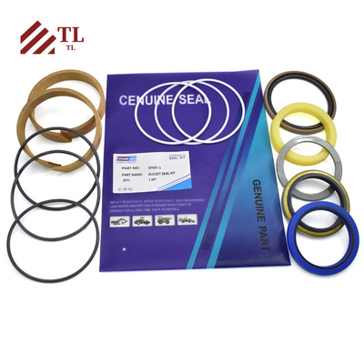 SH60-1 Kit di tenuta dell'escavatore Parti di ricambio dell'escavatore Kit di tenuta del cilindro dell'escavatore